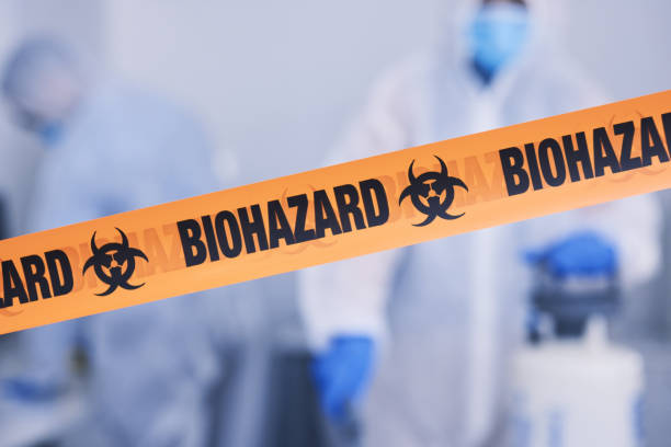 Professional Drug Lab Cleanup technician working in Freeport, PA